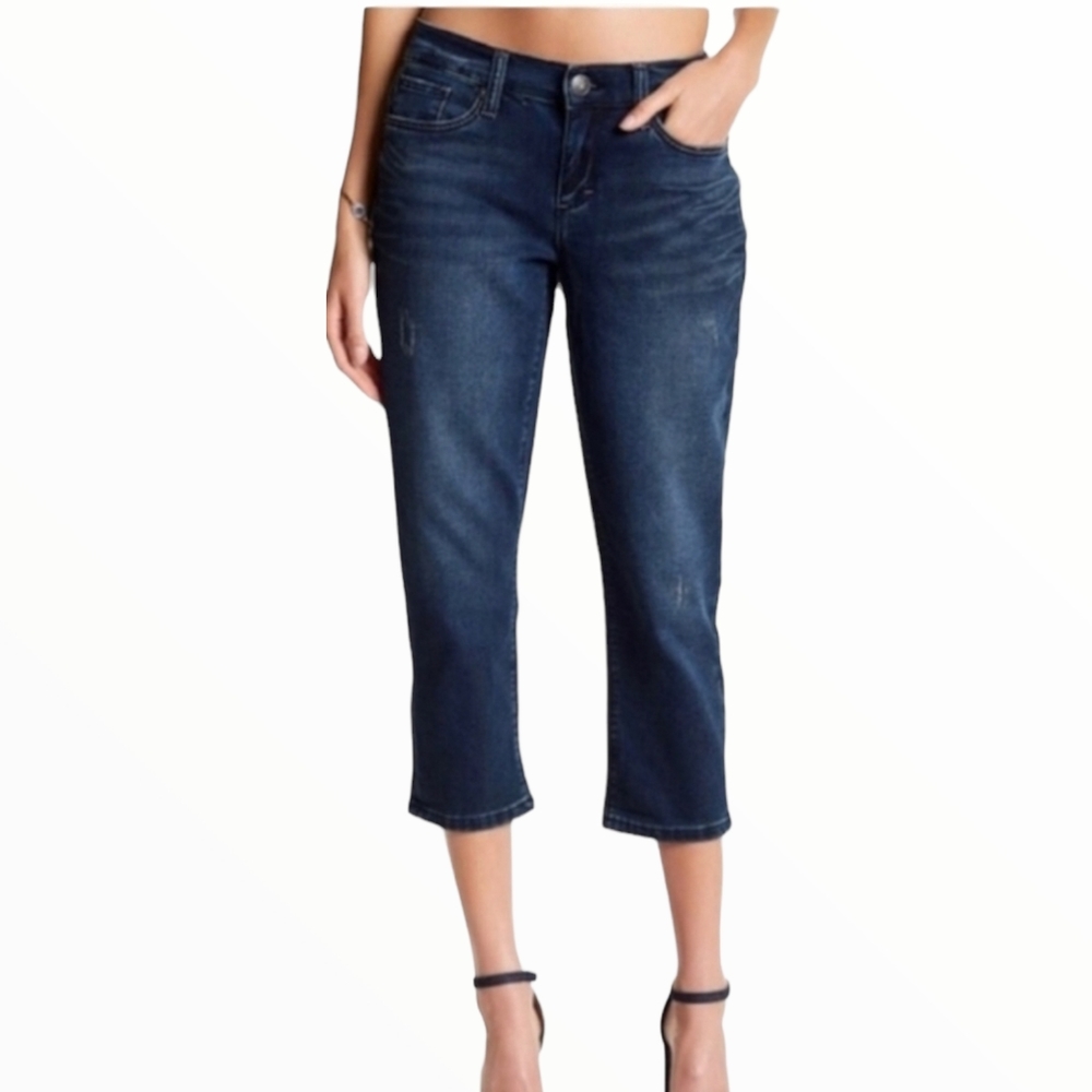 Seven7 Girlfriend Crop Jean's Size 6